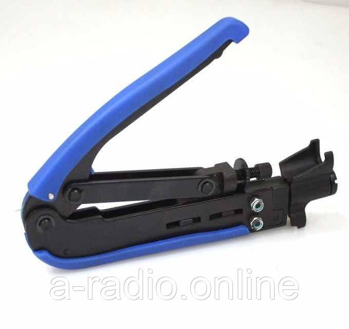 Компресійний інструмент для обтиску RG59, RG6 і RG11 HT-H548A