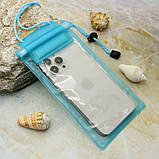 Водонепроникний універсальний чохол EPIC 6,5 Блакитний, фото 2