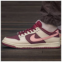 Мужские / женские кроссовки Nike SB Dunk Low PRM Valentine's Day, унисекс кожаные кроссовки найк сб данк