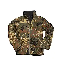Куртка тактическая Mil-Tec SoftShell Jacket SCU Flecktarn