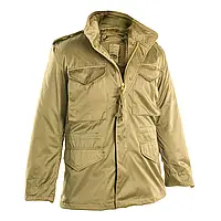 Куртка тактическая с подстежкой Mil-Tec US STYLE M65 KHAKI