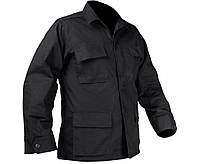 Кабель 100% бавовна толстовка військовий Mil-Tec Teesar BDU Rip-Stop Black