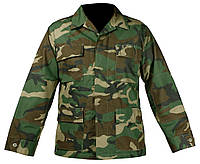 Кабель 100% бавовна толстовка військовий Mil-Tec Teesar BDU Rip-Stop Woodland