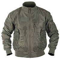 Куртка тактическая бомбер демисезонная Mil-Tec Tactical Flight Jacket Olive 10404601