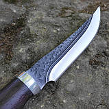 Ніж нескладний Мисливець: 65Х13;  24.2см; 168г; дерево;, фото 3