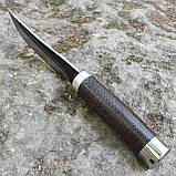 Ніж нескладний Мисливець: 65Х13;  24.2см; 168г; дерево;, фото 4