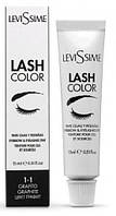 Краска перманентная для бровей и ресниц Levissime lash Color графит 1-1