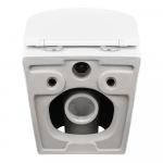 Унітаз підвісний Qtap Robin WHITE Rimless з сидінням Slim Duroplast/ Soft-close, фото 3