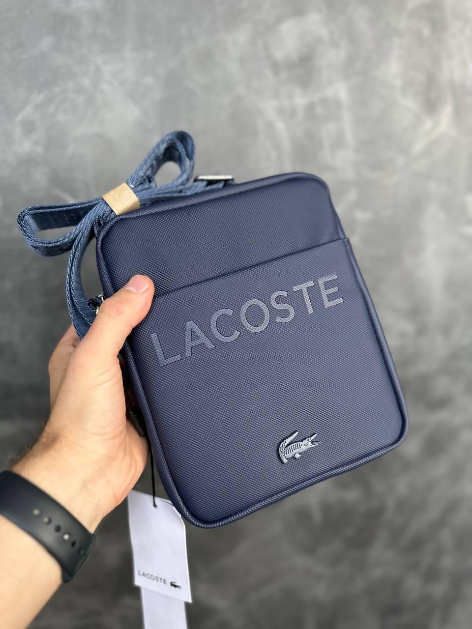 Чоловіча Синя Сумка Мессенджер Lacoste