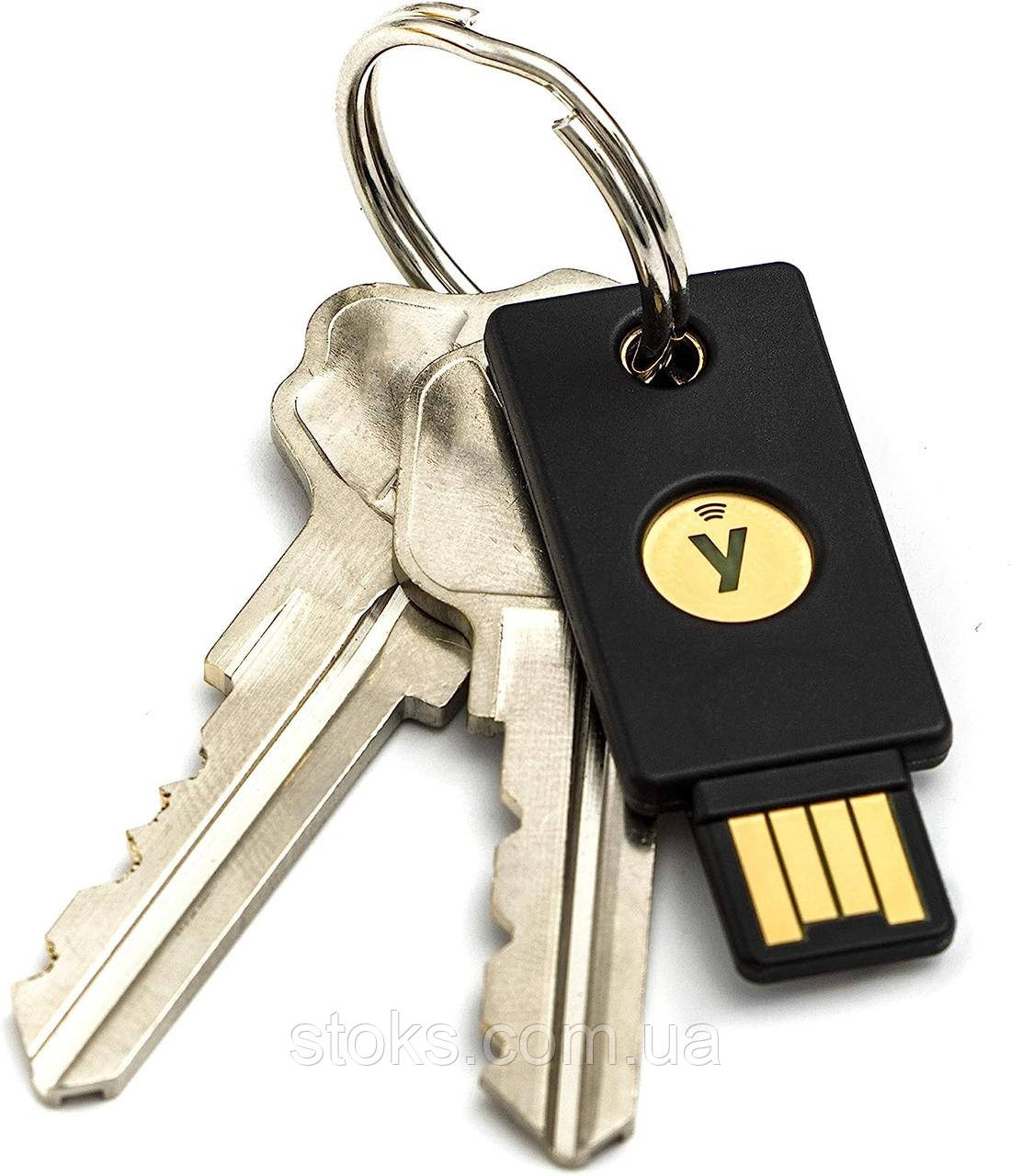 Ключ безопасности Аппаратный NFC Yubiko YubiKey 5 Порт USB-A - фото 3 - id-p1910338359