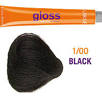 LAKME GLOSS 1/00 Black, 60мл