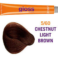 LAKME GLOSS 5/60 Chestnut Light Brown, 60мл