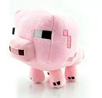 Мягкая игрушка Minecraft Свинья Pig 18 см
