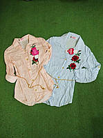 Блузка для девочки, размер/рост 152см, цвет розовый.