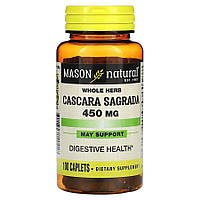 Натуральная добавка Mason Natural Whole Herb Cascara Sagrada, 100 каплет