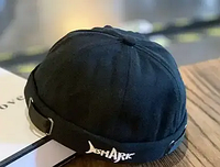 Docker cap Кепка докера без козирка "акула" Shark чорна