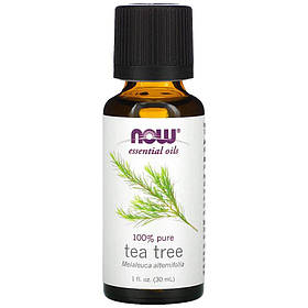Масло чайного дерева NOW Tea Tree Oil, 30 мл