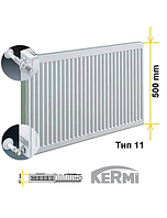 Стальной радиатор Kermi FKO 11 500x1600 (боковое подключение)