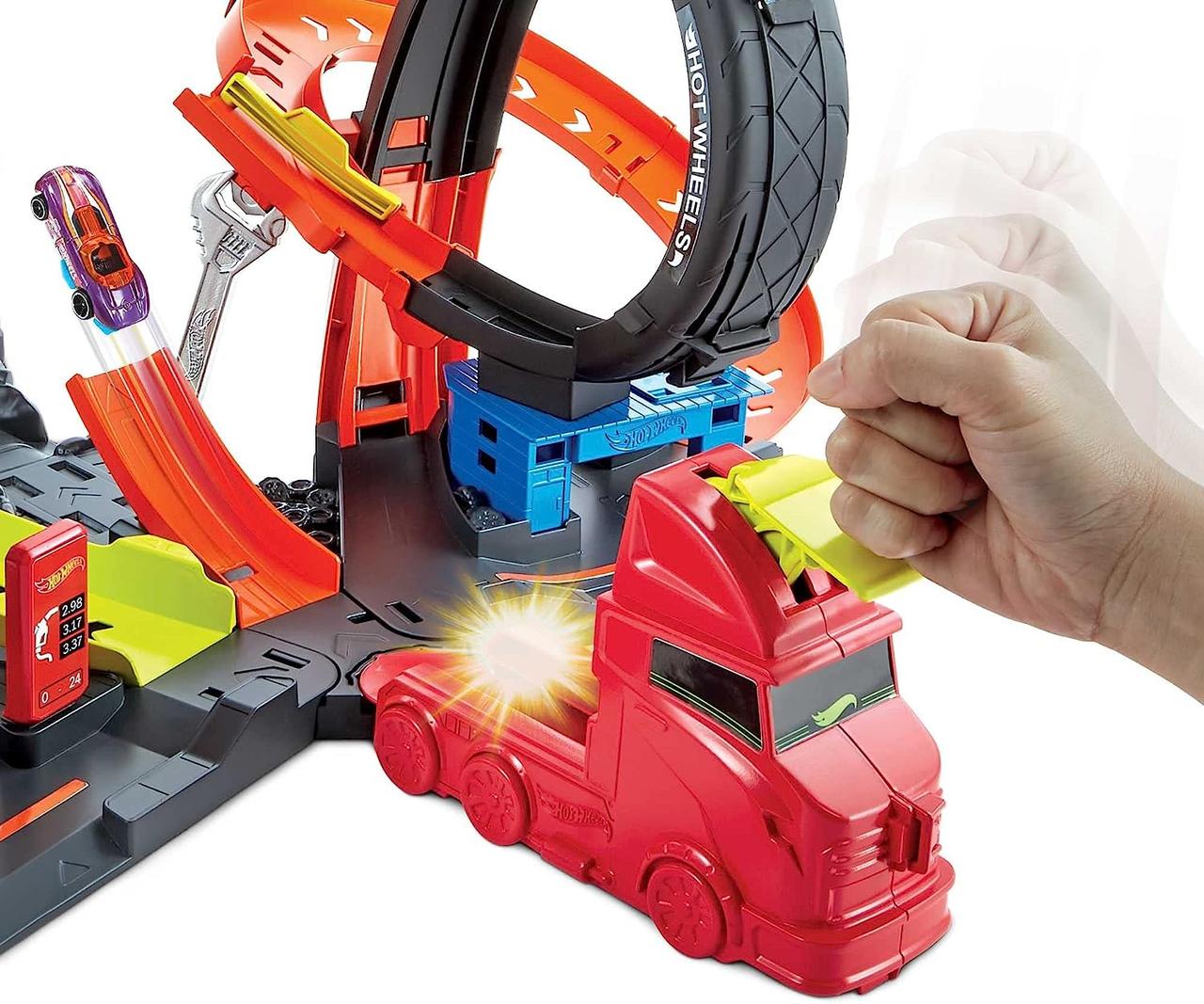 Hot Wheels Toy Car Track Set