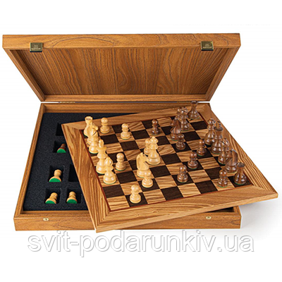 Шахи Оливкове дерево Стаунтон SW42B40H, фото 1
