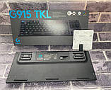 Клавіатура Logitech G915 TKL Б/У Lightspeed Wireless RGB Mechanical White (920-009664), фото 4