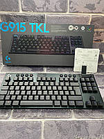 Клавіатура Logitech G915 TKL Б/У Lightspeed Wireless RGB Mechanical White (920-009664)