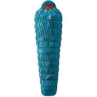 Спальник Deuter Exosphere -10° SL L левый Petrol-Mango (1052-3700621 3911 1)