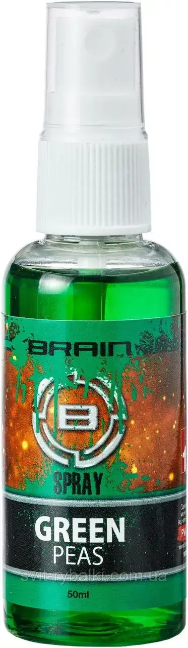 Спрей Brain F1 50ml Green Peas (зелений горошок)