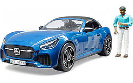 Іграшка Bruder Mercedes Sprinter фургон DHL з навантажувачем 1:16 (02534)