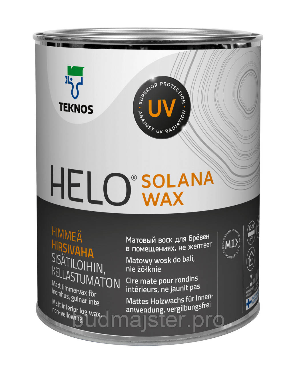 Віск TEKNOS HELO SOLANA WAX матовий, 2.7 л.