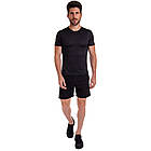 Футболка спортивна чоловіча Zelart 7305 розмір L (48-50) Black, фото 6