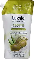 Рідке мило Luksja Creamy Olive&Yoghurt 900 мл