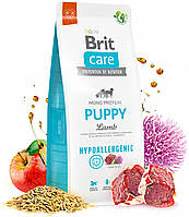 Сухой гипоаллергенный корм для щенков всех пород Brit Care Dog Hypoallergenic Puppy 12 кг