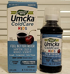 Пеларгонія Nature's Way Umcka ColdCare Kids 120 ml Комплекс від застуди для дітей від 6 років