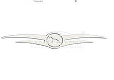 Лого на капот MAN TGS 2020-... 1 шт - ширина 60см