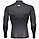 Футболка-лонгслів компрессійна чоловіча Under Armour Men's HeatGear® Mock Long Sleeve (1369606-090), фото 6