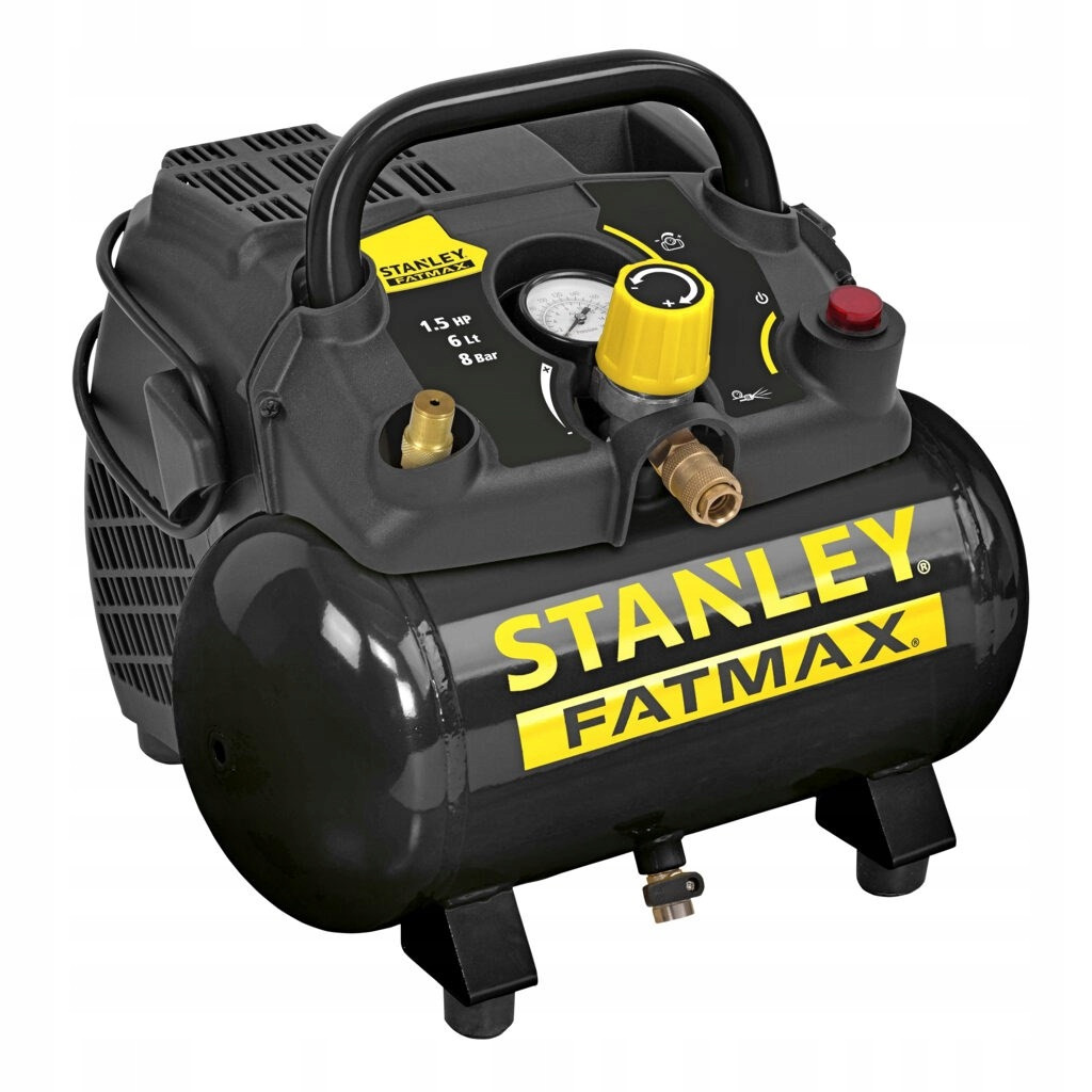 Безмасляний компресор Stanley FMXCMD156HE 6 l 8 bar