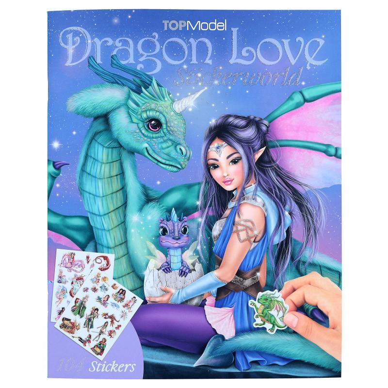 Альбом для стікерів Top Model Stickerworld DRAGON LOVE 11909, фото 1