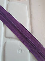 Блискавка фіолетова пластик р 75 см