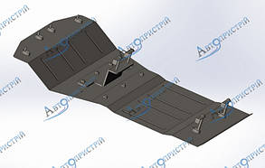Захист двигуна Hyundai Grand Starex (2008-2018) (Захист двигуна Хандай Гранд Стерикс) Автопристрій