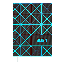 Щоденник 2024р. BuroMax A-5 BM.2151-02 LINEA синій