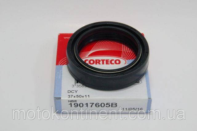 Сальник вилки 37x50x11 Corteco Honda CR 80 Kawasaki GPZ /Suzuki RM/Honda 230 F /Honda CBR 600 /, фото 1