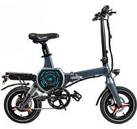 Електровелосипед Zhengbu D8 Matt Series Blue