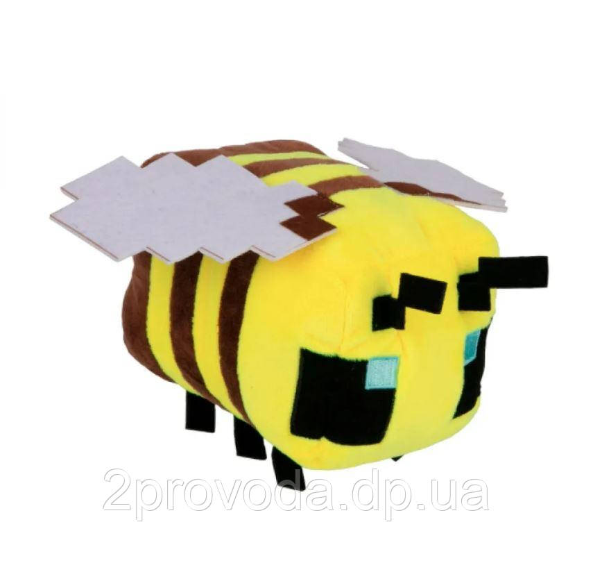 М'яка іграшка Minecraft Happy Explorer Bee 18 см, фото 1