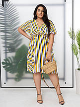 Витончена жіноча сукня, тканина "Софт" 50, 52, 54, 56, 58, 60, 62 розмір 50, фото 2