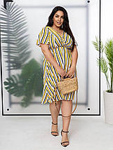 Витончена жіноча сукня, тканина "Софт" 50, 52, 54, 56, 58, 60, 62 розмір 50, фото 3