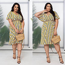 Витончена жіноча сукня, тканина "Софт" 50, 52, 54, 56, 58, 60, 62 розмір 50, фото 5