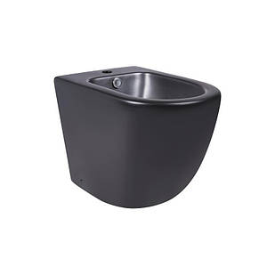 Біде підлогове Qtap Robin Matt black