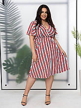 Витончене жіноче плаття, тканина "Софт" 50, 52, 54, 56, 58, 60, 62 розмір 50 54