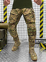 Тактические штаны Sturm с усиленными коленями мультикам Тактические брюки с вентиляционными вставками рипстоп